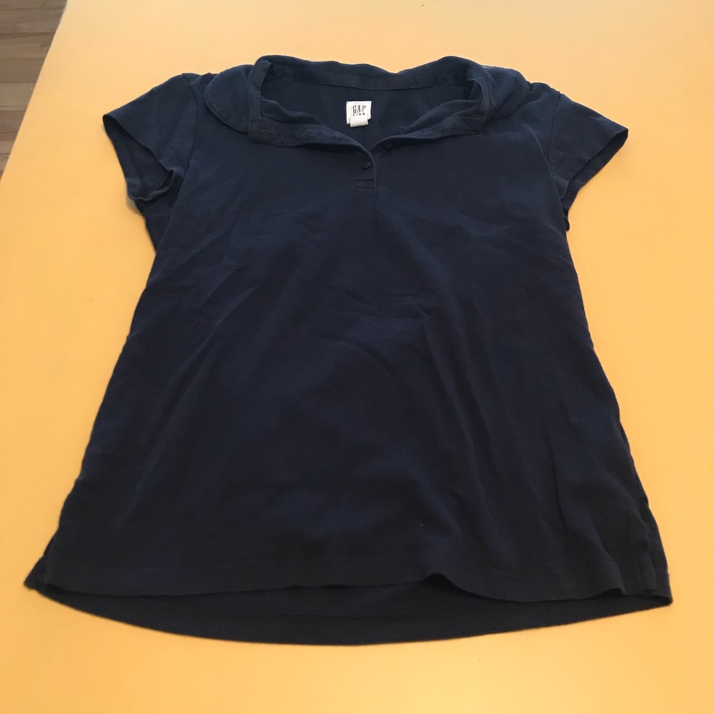 Girls Navy Uniform Shirt